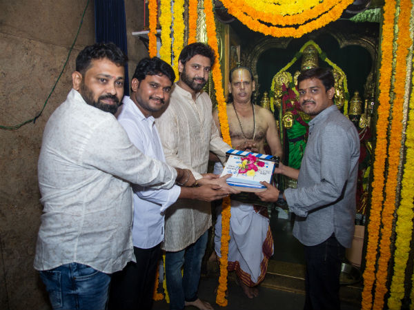 Sumanth new film with Anil Srikantam launched Sumanth new film with Anil Srikantam launched