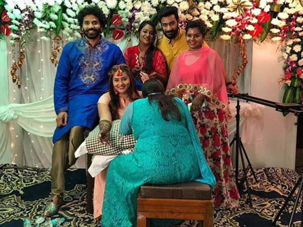 నమిత సంగీత్కు ఏర్పాట్లు