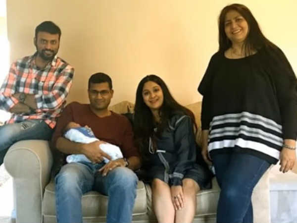 Actress Ankitha delivers a baby boy Actress Ankitha delivers a baby boy