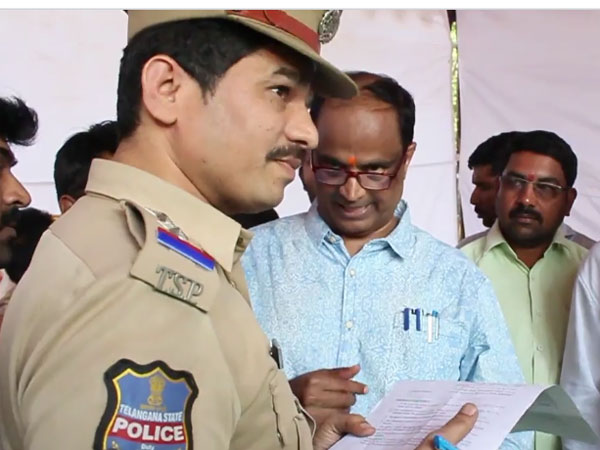 Ketireddy Jagadeeshwar Reddy fires on Police Ketireddy Jagadeeshwar Reddy fires on Police