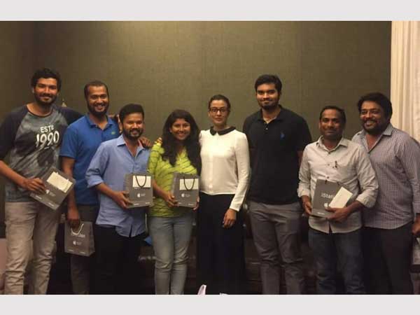 Mahesh Babu gifts iPhone X mobiles for BAN team Mahesh Babu gifts iPhone X mobiles for BAN team