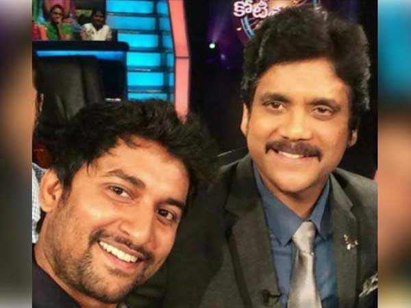 నాగార్జునతో కలిసి షూటింగ్