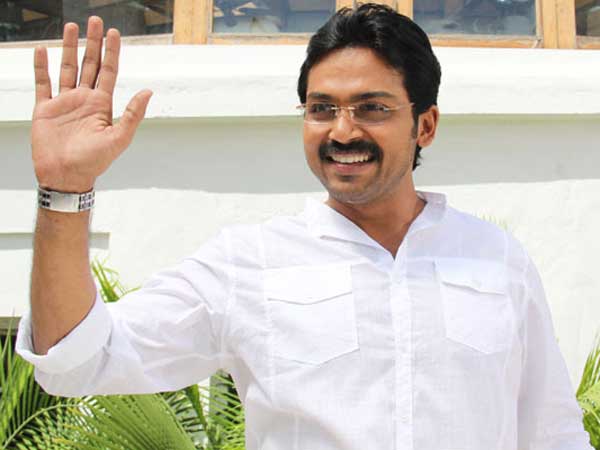 Hero Karthi to play as YS Jagan in Yatra Hero Karthi to play as YS Jagan in Yatra
