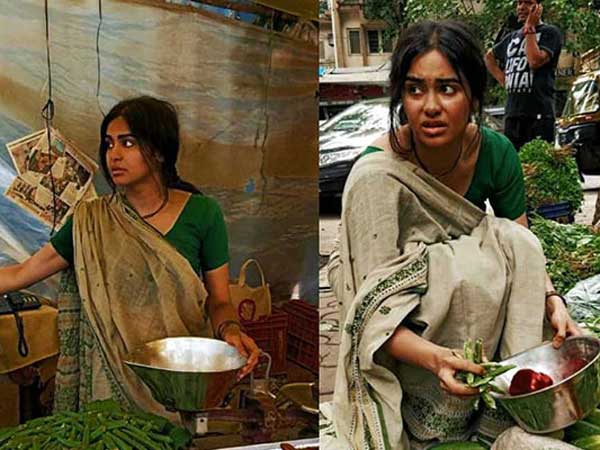 Adah Sharma become vegetable vendor for Hollywood film Adah Sharma become vegetable vendor for Hollywood film