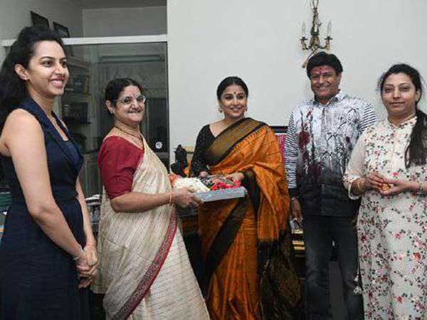 విద్యాబాలన్తో ఆరు రోజుల షూటింగ్