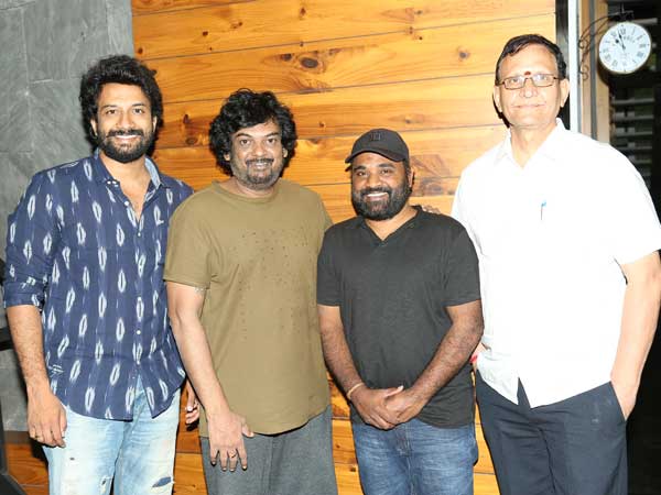 Puri Jagannadh unveiled the Bluff Master first look Puri Jagannadh unveiled the Bluff Master first look