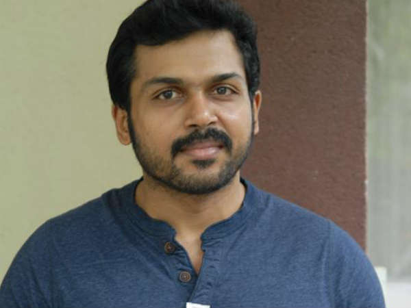 Dev film cancelled, Karthi back to Chennai last night Dev film cancelled, Karthi back to Chennai last night