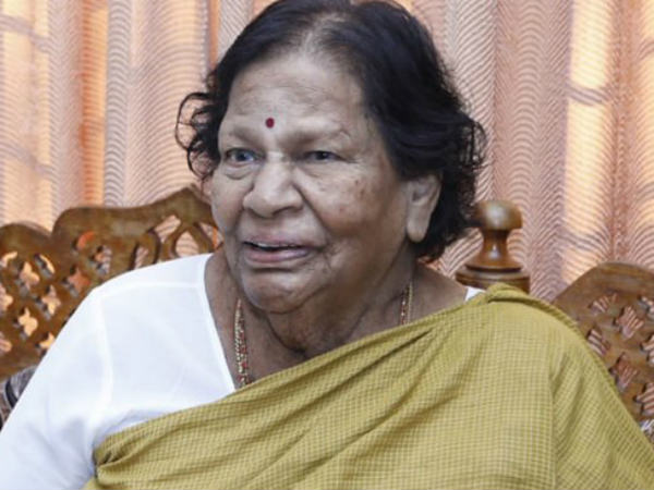 Mohan Babus mother Manchu Lakshmamma passes away Mohan Babus mother Manchu Lakshmamma passes away