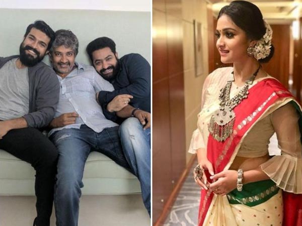 Keerthy Suresh meets SS Rajamouli for RRR Keerthy Suresh meets SS Rajamouli for RRR