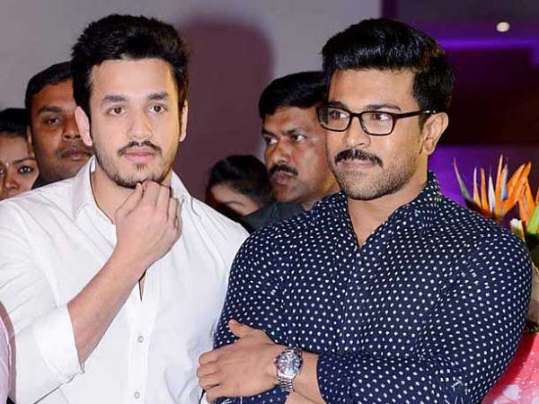 Ram Charan praises Mr Majnu first look Ram Charan praises Mr Majnu first look