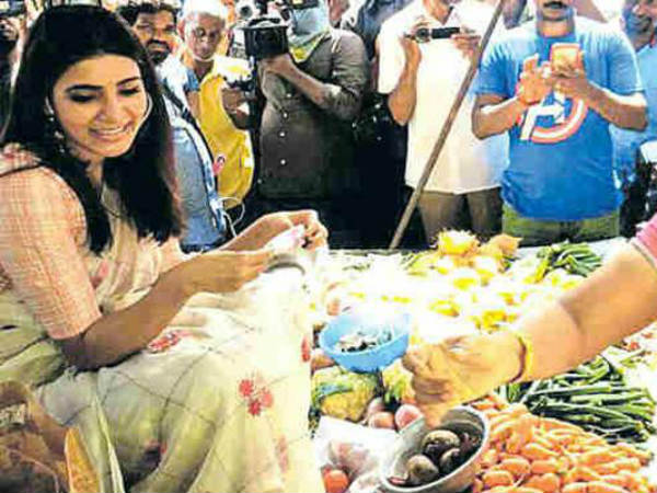 Samantha sales vegetables in Chennai Samantha sales vegetables in Chennai