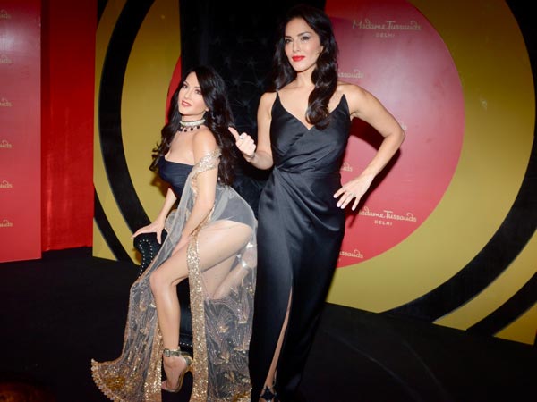 Sunny Leone’s wax figure unveiled at Madame Tussauds New Delhi Sunny Leone’s wax figure unveiled at Madame Tussauds New Delhi