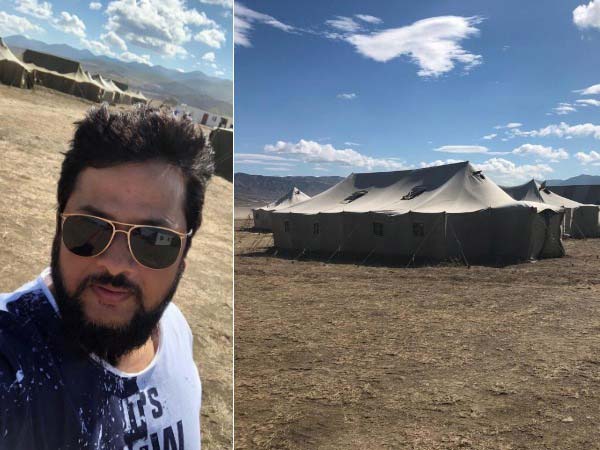 SyeRaa War shoot begins in Georgia SyeRaa War shoot begins in Georgia