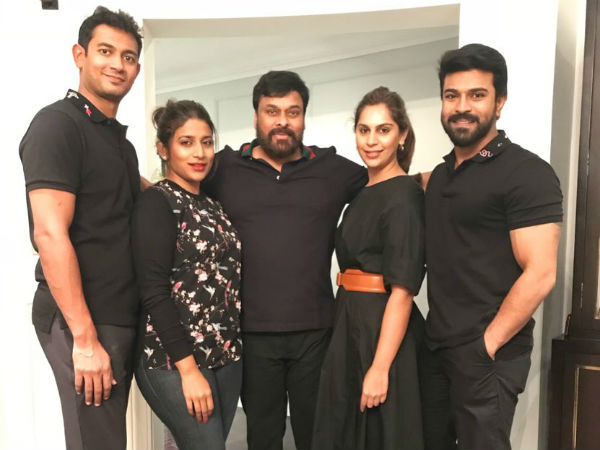 Upasana Shares beautiful photo of Mega Family Upasana Shares beautiful photo of Mega Family