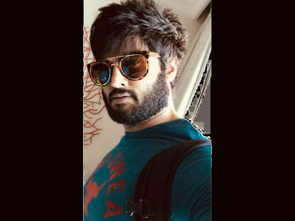 Sudheer Babu news look goes viral Sudheer Babu news look goes viral
