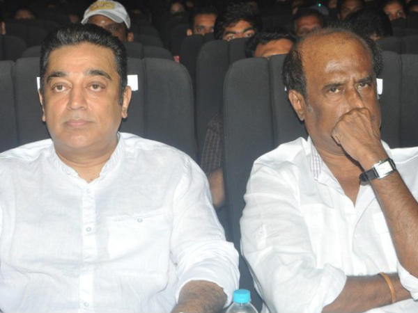 గళం విప్పిన రజని, కమల్