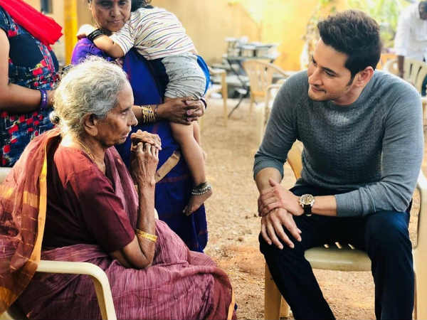 ‘మహర్షి' సెట్స్లో కలిసి మహేష్ బాబు