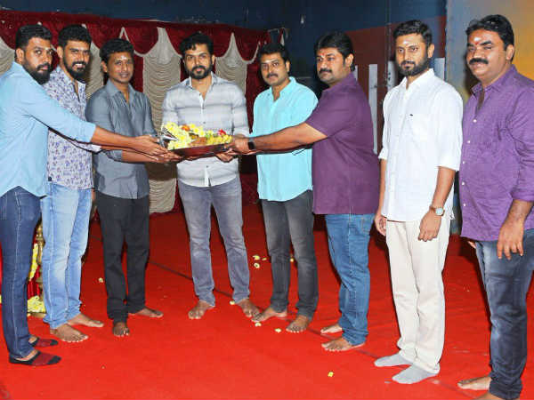 Karthi’s next with Maanagaram director Lokesh Kanagaraj goes on the floors Karthi’s next with Maanagaram director Lokesh Kanagaraj goes on the floors
