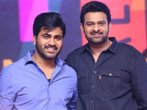 Prabhas Best wishes to Sharwanand and the team of Padi Padi Leche Manasu Prabhas Best wishes to Sharwanand and the team of Padi Padi Leche Manasu