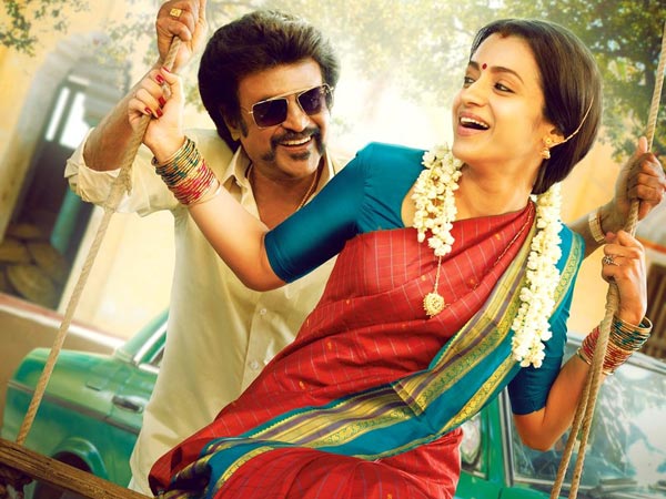 Trisha first look from Rajinikanths Petta Trisha first look from Rajinikanths Petta
