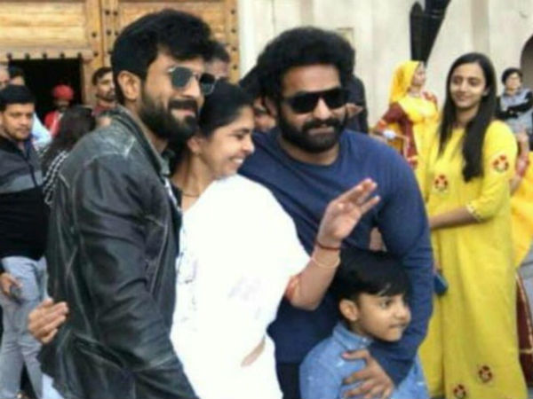 జైపూర్లో రాజమౌళి ఫ్యామిలీ