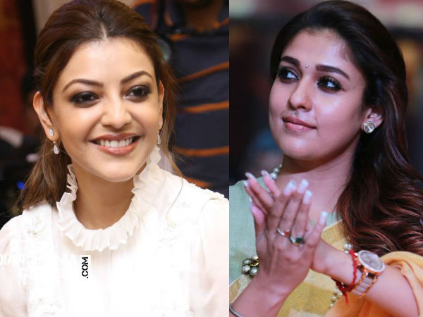 Kajal Aggarwal breaks Nayantha Kajal Aggarwal breaks Nayantha