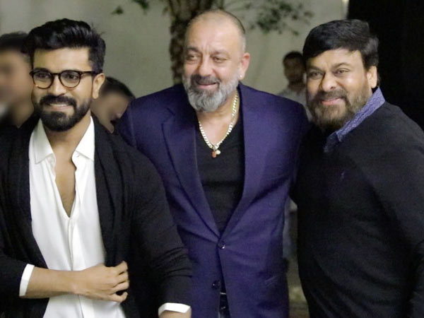 సంజయ్ దత్ని కలిసిన చిరంజీవి, రాంచరణ్.. ఫోటోలు వైరల్!