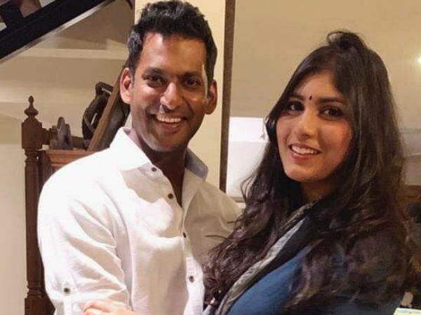 విశాల్ గురించి అనీషా