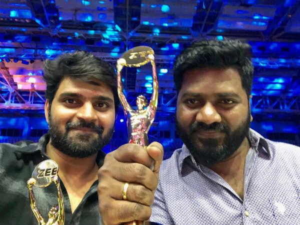 Venu Udugula honoured again with Zee Critics award Venu Udugula honoured again with Zee Critics award