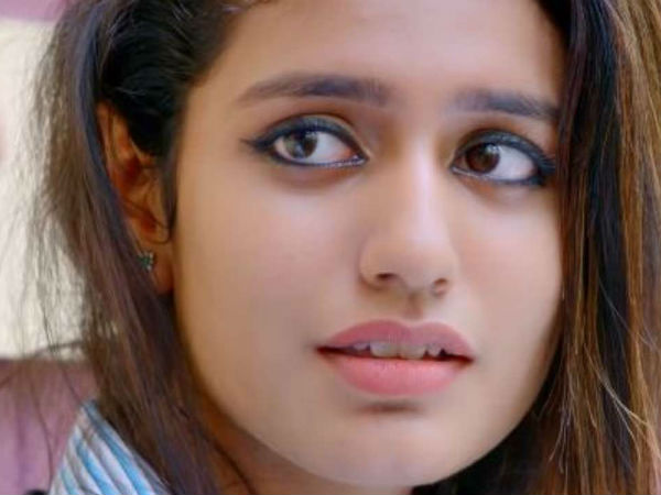 మత్తెక్కించే చూపులతో ప్రియా వారియర్
