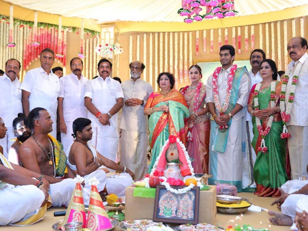 సౌందర్య-విశాగన్ వివాహం