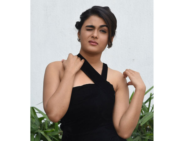 Shalini Pandey looks hot in 118 movie success meet Shalini Pandey looks hot in 118 movie success meet