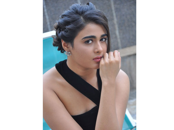 Shalini Pandey looks hot in 118 movie success meet Shalini Pandey looks hot in 118 movie success meet