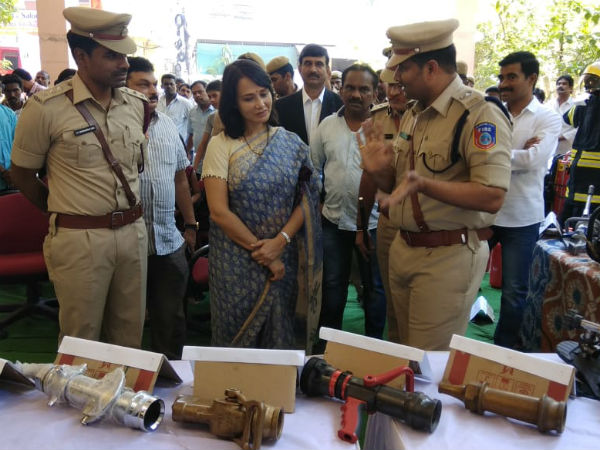 Amala Akkineni participated in department Program in Film Nagar Amala Akkineni participated in department Program in Film Nagar