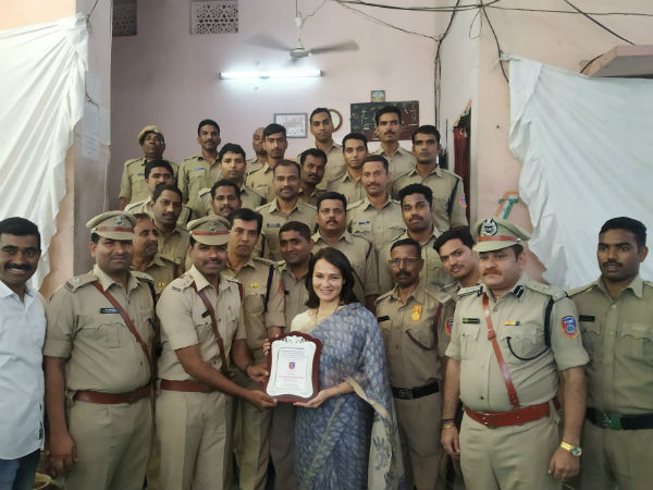 Amala Akkineni participated in department Program in Film Nagar Amala Akkineni participated in department Program in Film Nagar