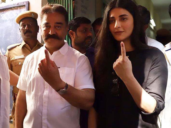 కూతురుతో కలిసి కమల్ హాసన్