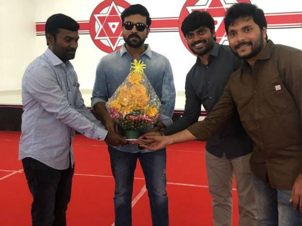 రామ్ చరణ్కు స్వాగతం
