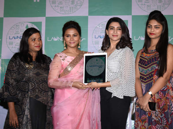 Samantha Akkinenni started Laundry Kart app Samantha Akkinenni started Laundry Kart app