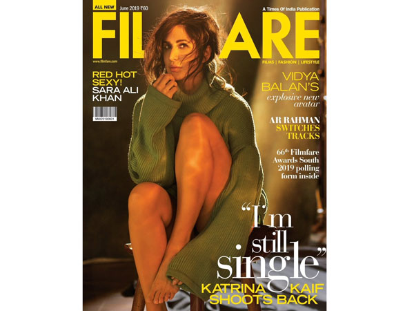 FilmFare Magzine cover page with Katrina Kaifs beauty FilmFare Magzine cover page with Katrina Kaifs beauty