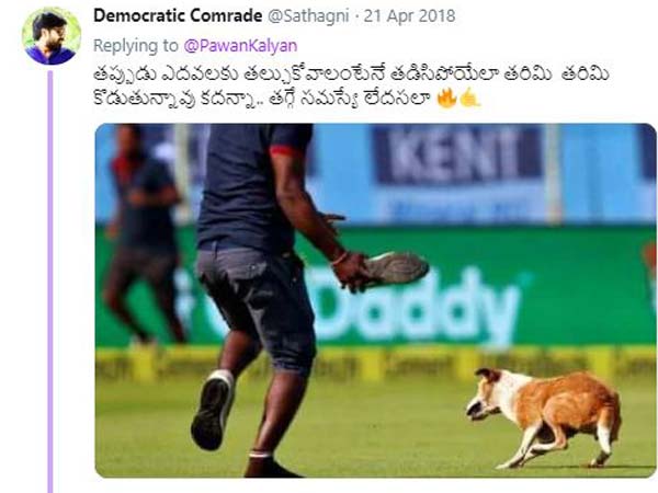 పవన్ ఫ్యాన్స్ ట్రోల్స్తో రచ్చ