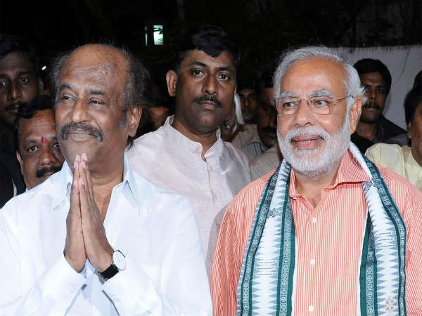 Rajinikanth attended Narendra Modi swearing-in ceremony Rajinikanth attended Narendra Modi swearing-in ceremony