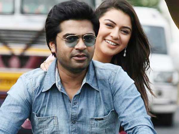 హన్సిక 50వ చిత్రంలో శింబు