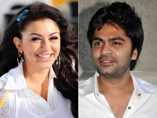 రొమాంటిక్గా హన్సిక, శింబు