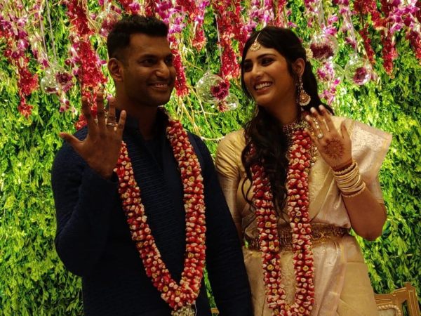 Vishal and Anisha wedding date Oct 9th Vishal and Anisha wedding date Oct 9th