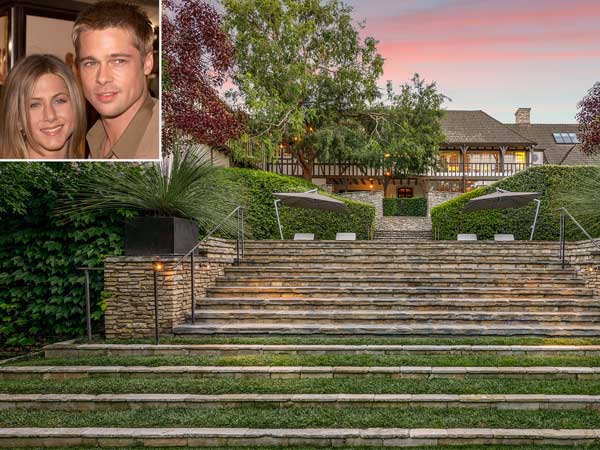 Jennifer Aniston and Brad Pitts Beverly Hills house is now on sale Jennifer Aniston and Brad Pitts Beverly Hills house is now on sale