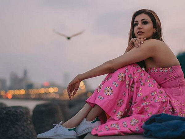 మెరైన్ డ్రైవ్ లో కాజల్ మజా