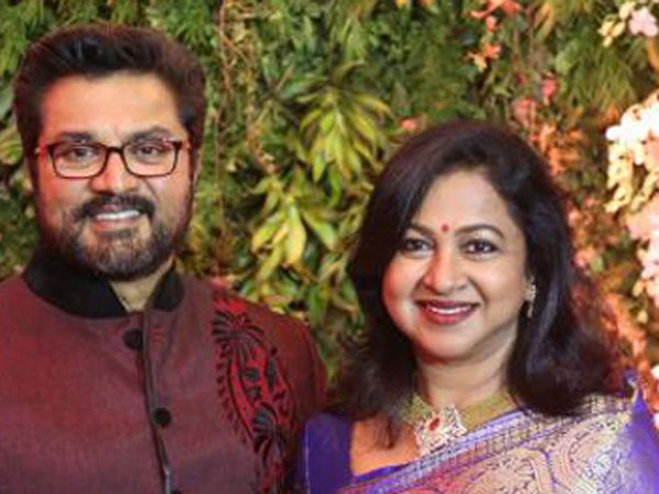 Arrest Warrant against Tamil stars Radhika and Sarathkumar