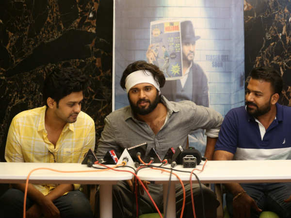 Vijay Deverakonda complement to Naresh Polishetty Vijay Deverakonda complement to Naresh Polishetty