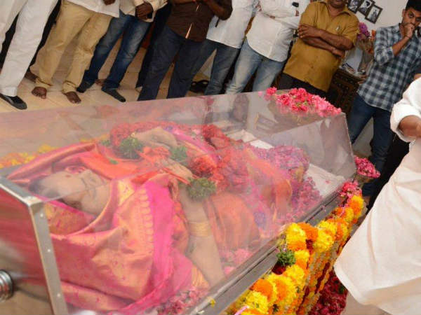 Finished Vijaya Nirmalas Final Journey Finished Vijaya Nirmalas Final Journey