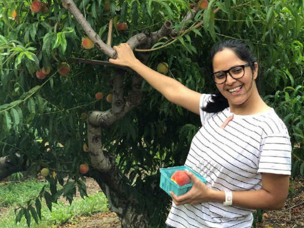 పండ్ల తోటలో ఫ్యాంట్ వేసుకోవడం మర్చిపోయావా? అనసూయ అంటూ..